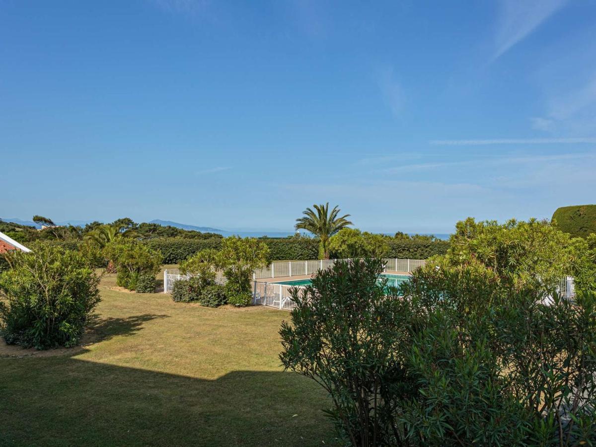 Apercu Mer: Bel Appartement Avec Piscine, Tennis Et Proche Plage - Fr-1-3-450 Bidart Exterior foto